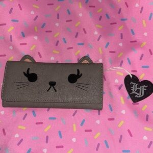 Grey Cat Loungefly Wallet